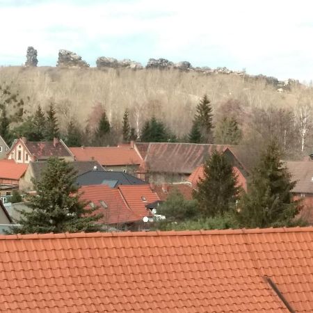 Lindenhof / Gastehaus An Der Teufelsmauer Hotel ทาเลอ ภายนอก รูปภาพ